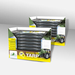 <span><b>Rainexo 90 GSM Tarp "STRONG"</b></span><br/>Green, Waterproof, UV-resistant, Frostproof